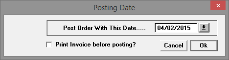 change this date to the date the work was done