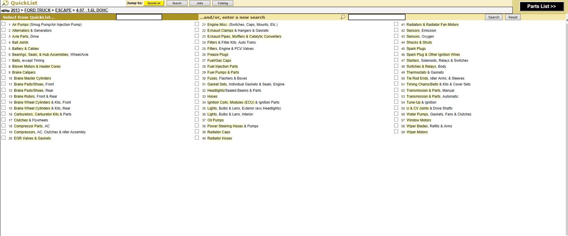 First screen